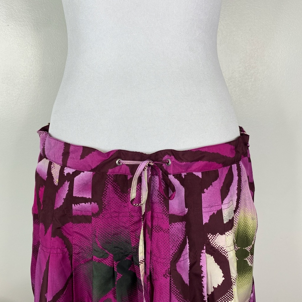 NWT Calvin Klein Pomegranate Multi-Color Skirt Plus Size 0X - Picture 4 of 13